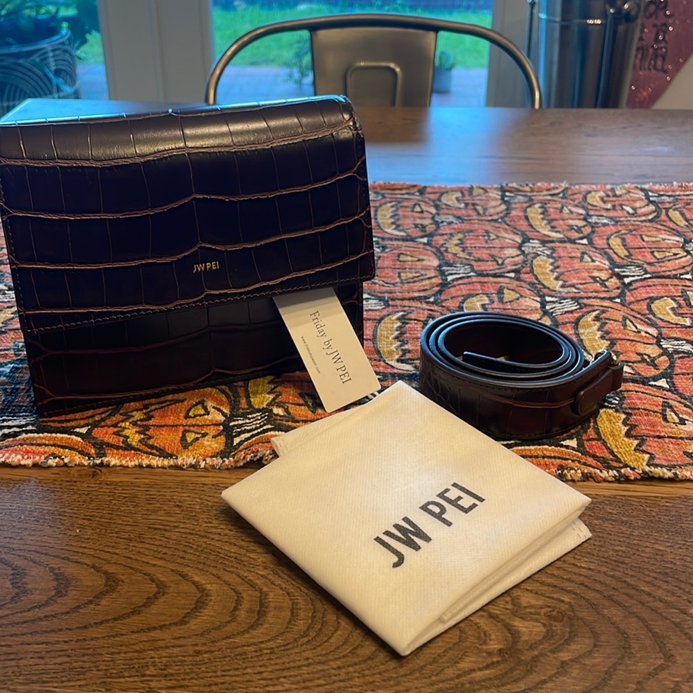 JW PEI mini crossbody flap bag